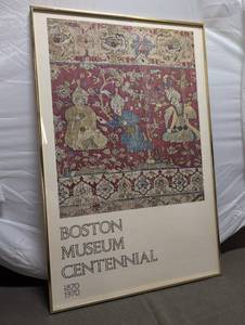 lot 9 image: Boston Museum Centennial Poster