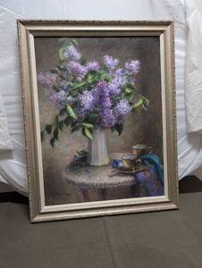 Lisa Bormann Floral Still Life Oil Painting 29"x37"