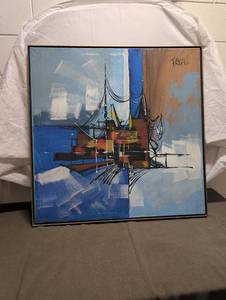 lot 13 image: Tuscani Abstract Painting
