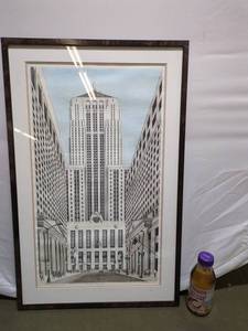 lot 16P image: Architectural Print by Mark Freeman