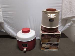 lot 45 image: Aladdin & Sears Vintage Drink Dispensers