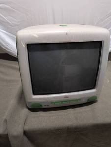 lot 50 image: Apple iMac G3 Bondi Blue Vintage
