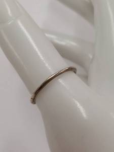 lot 18J image: Sterling Silver Minimalist Ring Band