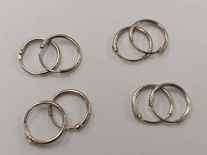 lot 20J image: Six Sterling Silver Hoop Earrings Lightweight Design