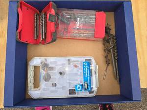 lot 97 image: drill bits