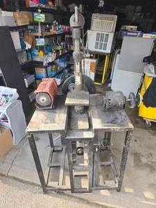 drill press/grinder/wire wheel