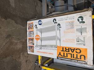 lot 10 image: utility cart