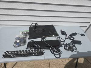 lot 63 image: power strip and server box