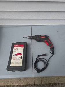 lot 51 image: dremel tool and drill