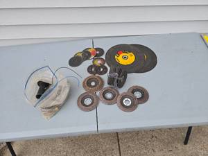 lot 56 image: grinding wheels