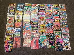 lot 2K image: 80 Marvel & DC Comic Book Collection