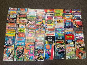 Vintage Comic Book Lot - 80 Comics Collection