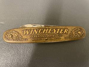 lot 5T image: 11000 Limited Edition Vintage Winchester Repeating Arms Co. Pocket Knife