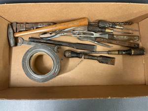 lot 6T image: Vintage Winchester Tool Lot with Winchester Tape