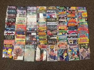 lot 10K image: Marvel, DC, Archie Comic Lot - 80 Comics