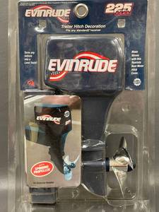 lot 10T image: Evinrude Boat Motor Trailer Hitch Decoration 2 Receiver
