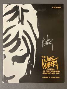 lot 17K image: Signed Joe Kubert School Catalog 2009 - NO COA  GUARANTEE