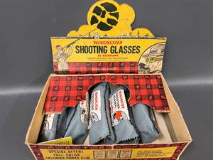 lot 19T image: Vintage New Old Stock Winchester Shooting Glasses by Bachmann