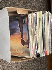 lot 1A image: Vintage Vinyl Record Collection Classic Rock Lot
