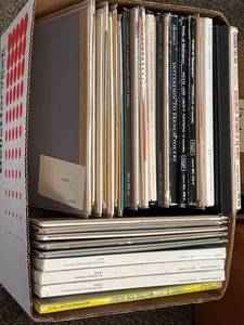 lot 14A image: Vintage Literary Vinyl Record Collection