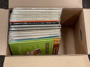lot 18A image: Vintage Educational & Historical Vinyl Record Lot