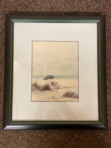 lot 38J image: Joyce Wilson Signed Limited Edition Beach Print