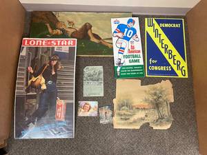 lot 43J image: Vintage Americana Posters & Art Prints Collection