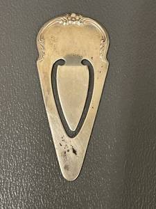 lot 27Q image: Vintage S. Kirk & Son Sterling Silver Bookmark