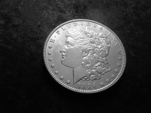lot 10 image: 1886 Morgan Silver Dollar