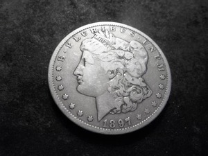 1897 O Morgan Silver Dollar