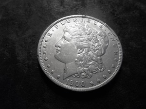 lot 22 image: 1900 Morgan Silver Dollar