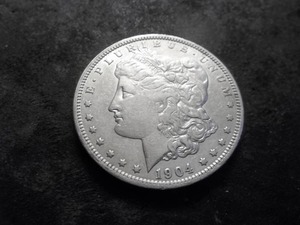 lot 25 image: 1904 O Morgan Silver Dollar