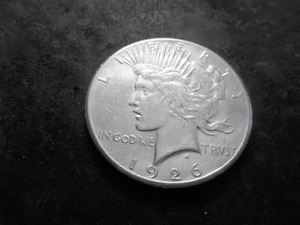 lot 30 image: 1926 Peace Silver Dollar