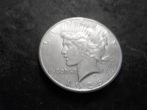 lot 31 image: 1926 S Peace Silver Dollar