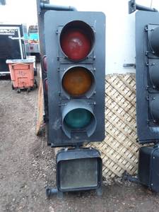lot 36 image: McCain Traffic Signal Light with Pedestrian Signal