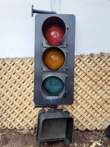 lot 37 image: McCain Traffic Light with Pedestrian Signal