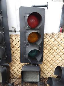 lot 38 image: McCain Traffic Light with Pedestrian Signal
