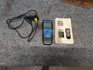lot 48 image: Digital CanOBD2 Code Reader with Manual and Cables