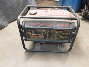 Used Predator 4000-Watt Generator