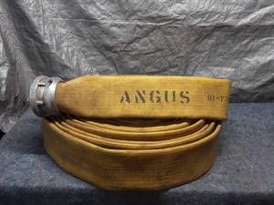 Used Angus 4" Hi-Vol Fire Hose Tested to 400 PSI (over $1000 new)