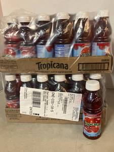 lot 73 image: Tropicana Cranberry Juice