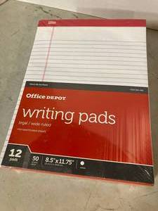 lot 121 image: White Notepads