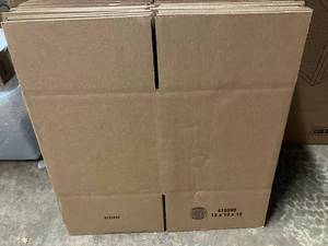 lot 68 image: Shipping Boxes -12 x 12 x 12