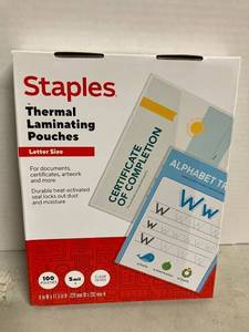 lot 46 image: Thermal Laminating Sheets