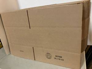 lot 81 image: Shipping Boxes - 14 x 10 x 6