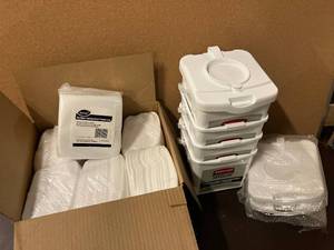 lot 124 image: DIY Disinfecting Wipes System