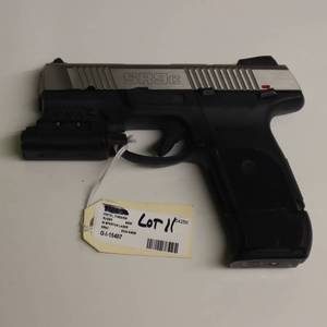 lot 11 image: RUGER 9mm SR9C wlaser max and strobe