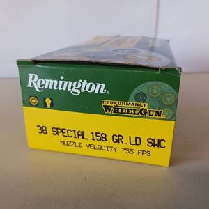 lot 66 image: REMINGTON WHEEL GUN 38 SPECIAL 158 GR