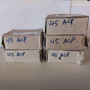 lot 78 image: 45 ACP  5 box lot