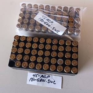 lot 80 image: 2 BOXES OF 45 ACP